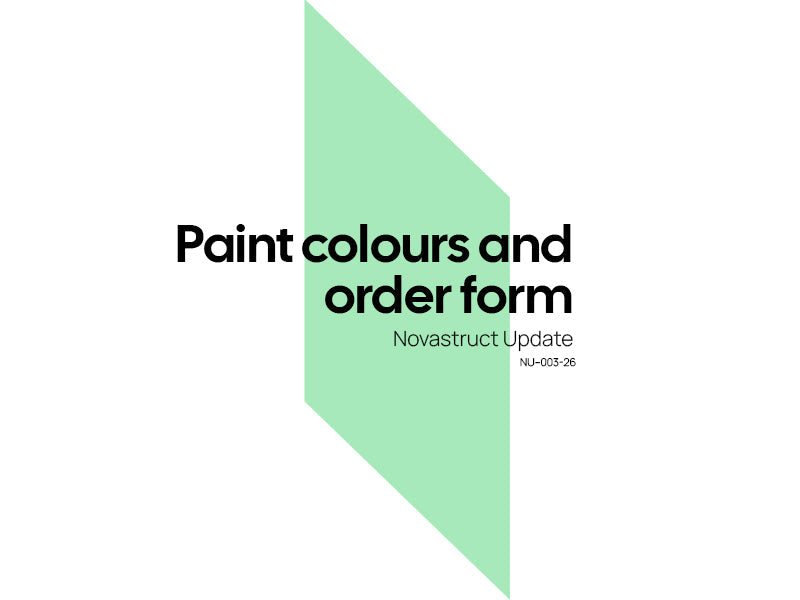 New paint finish order form