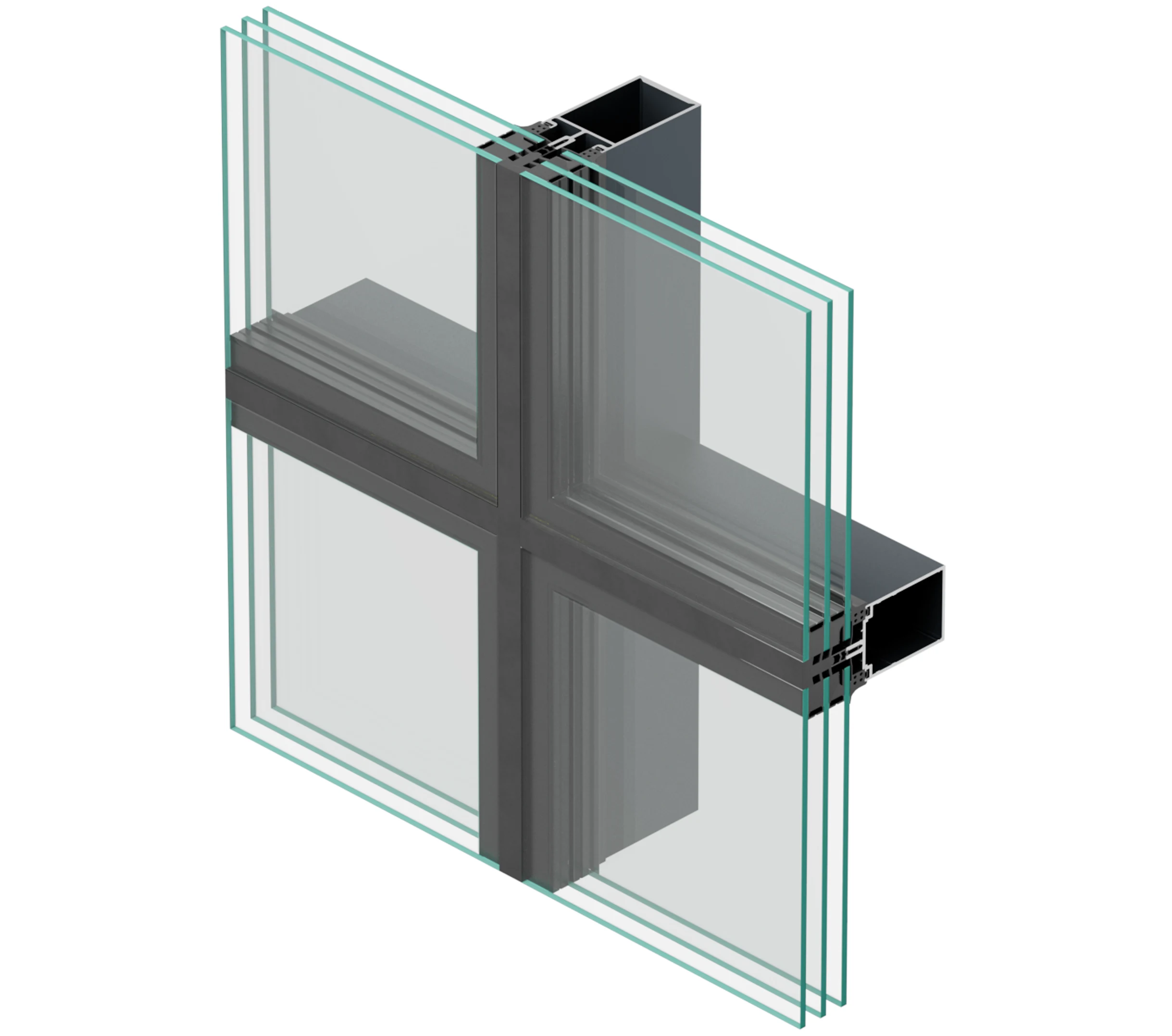 FSX 100 SSG Structurally Silicone Glazed (SSG) Curtain Wall System