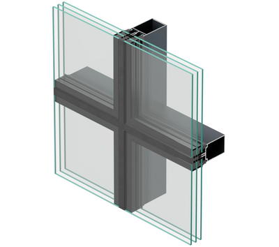 FSX 100 SSG Structurally Silicone Glazed (SSG) Curtain Wall System