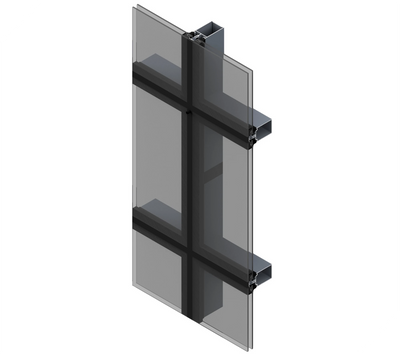FSX 110 SSG Structurally Silicone Glazed (SSG) Curtain Wall System