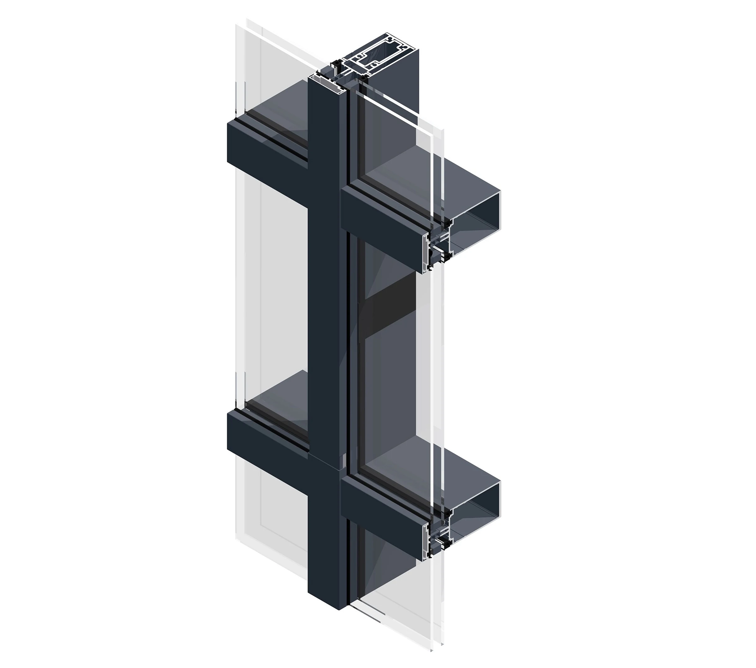 FSX 110 65mm Curtain Wall System